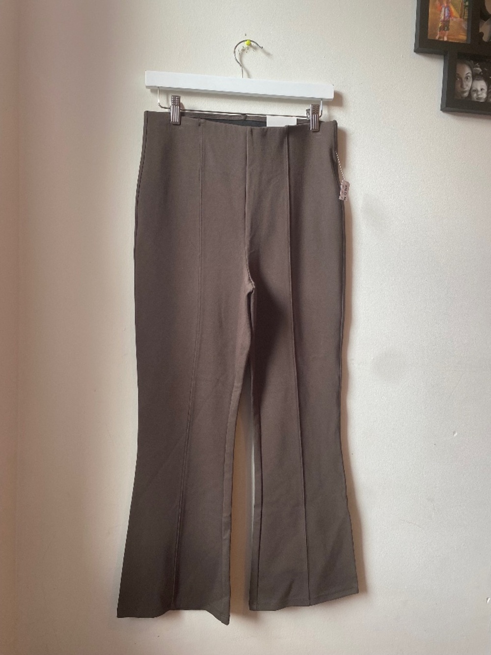 Extra High Rise Flare Trousers